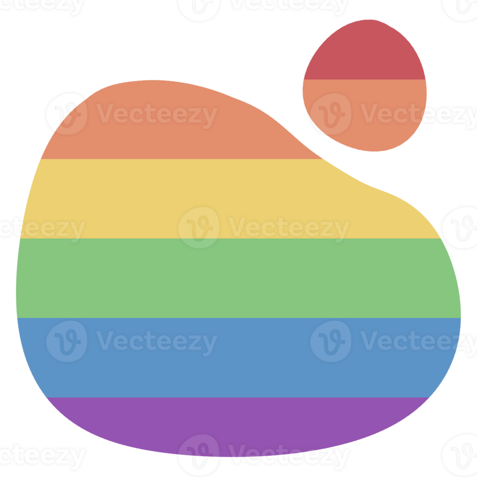 Pride Organic Shape png