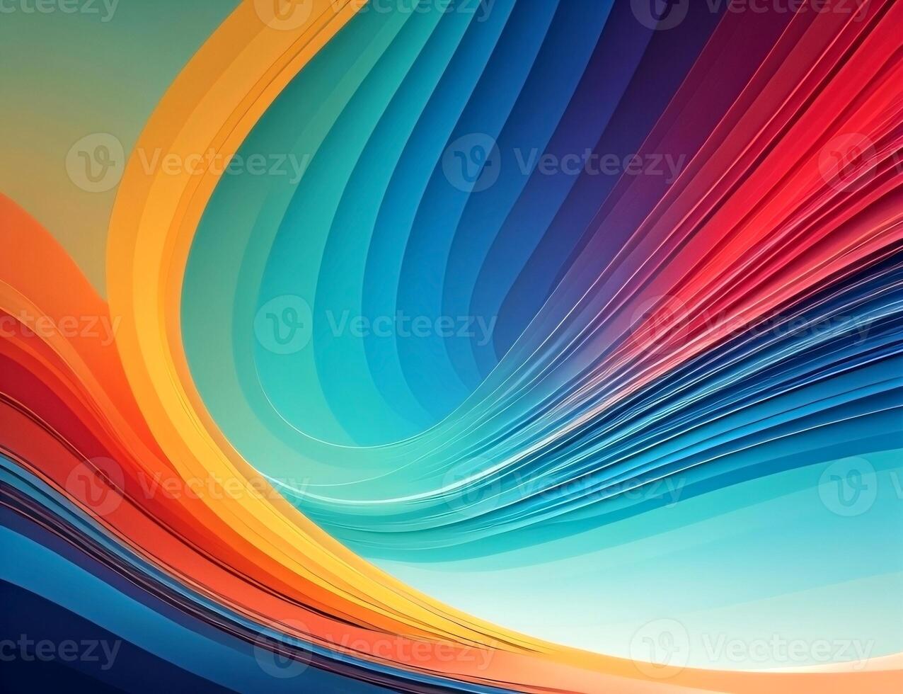 colourfull abstract liquid background illustration. photo