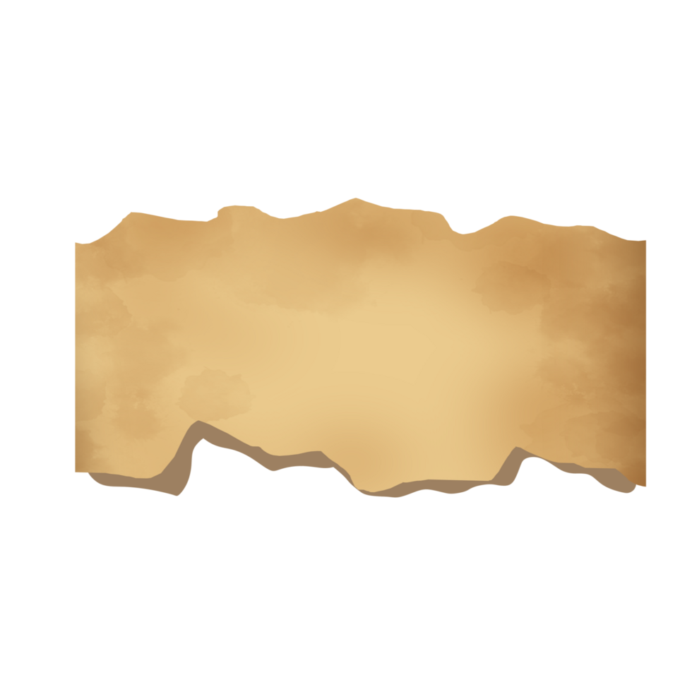 Old ripped paper png