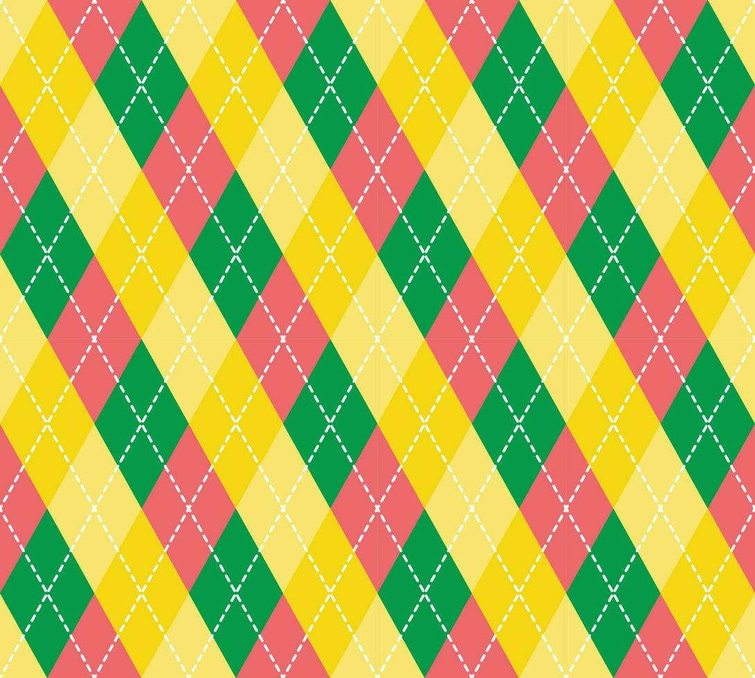 Argyle Pattern vector ,Fabric texture background