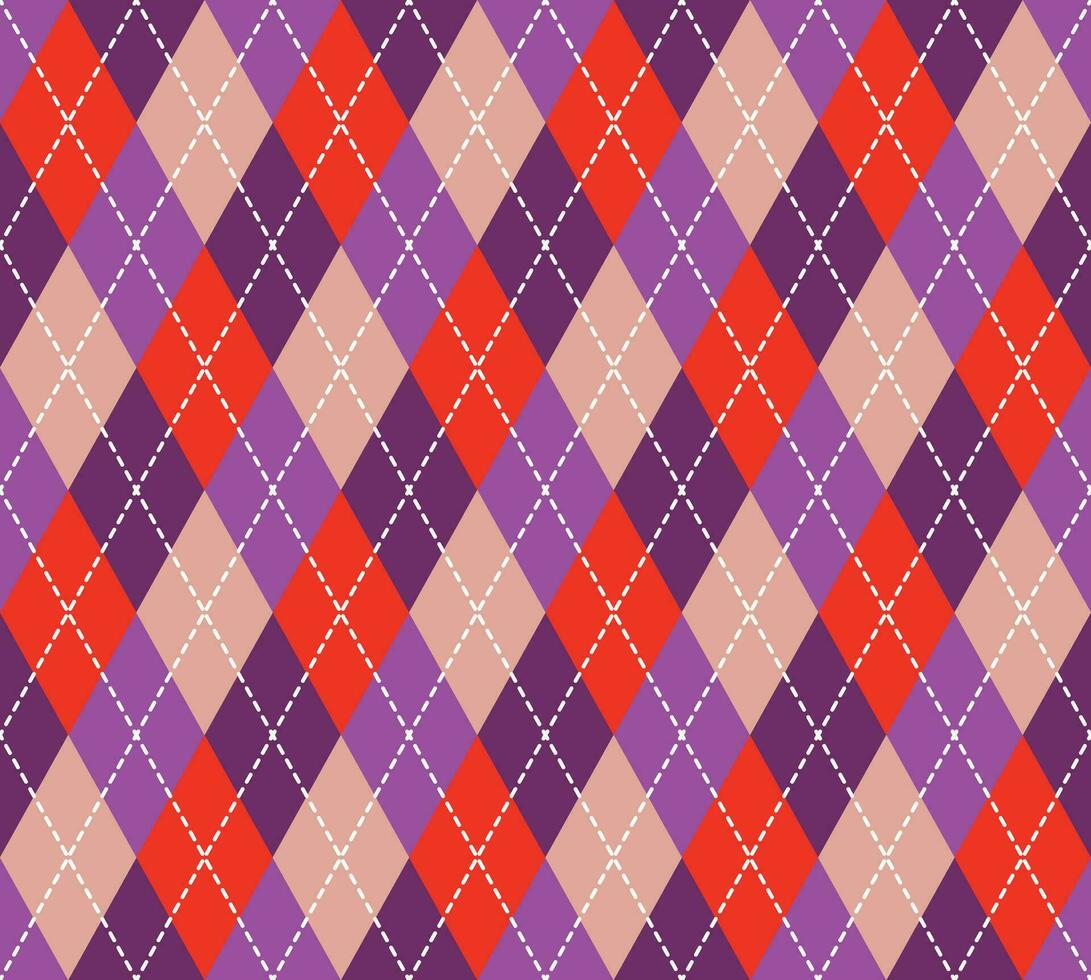 Argyle Pattern geometric, argyle background vector