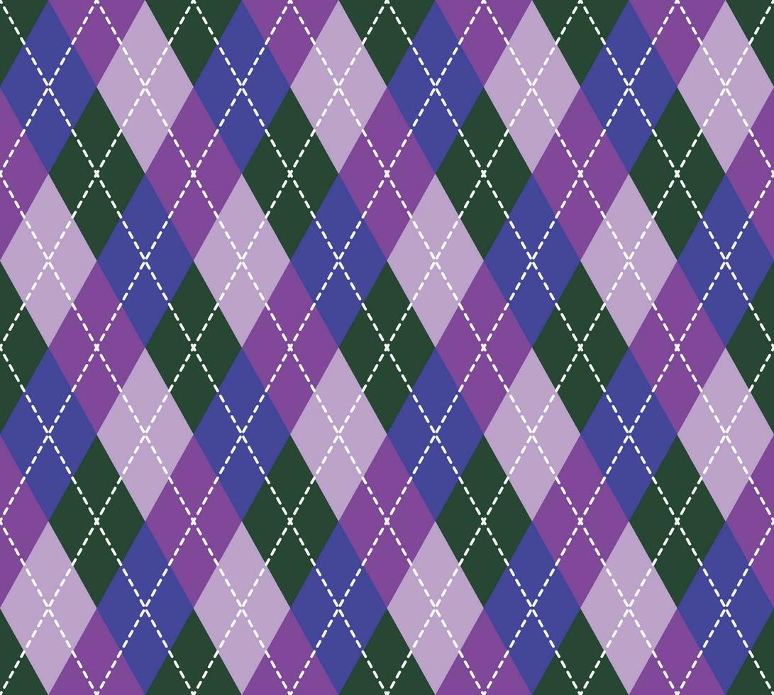 Argyle Pattern geometric, argyle background vector