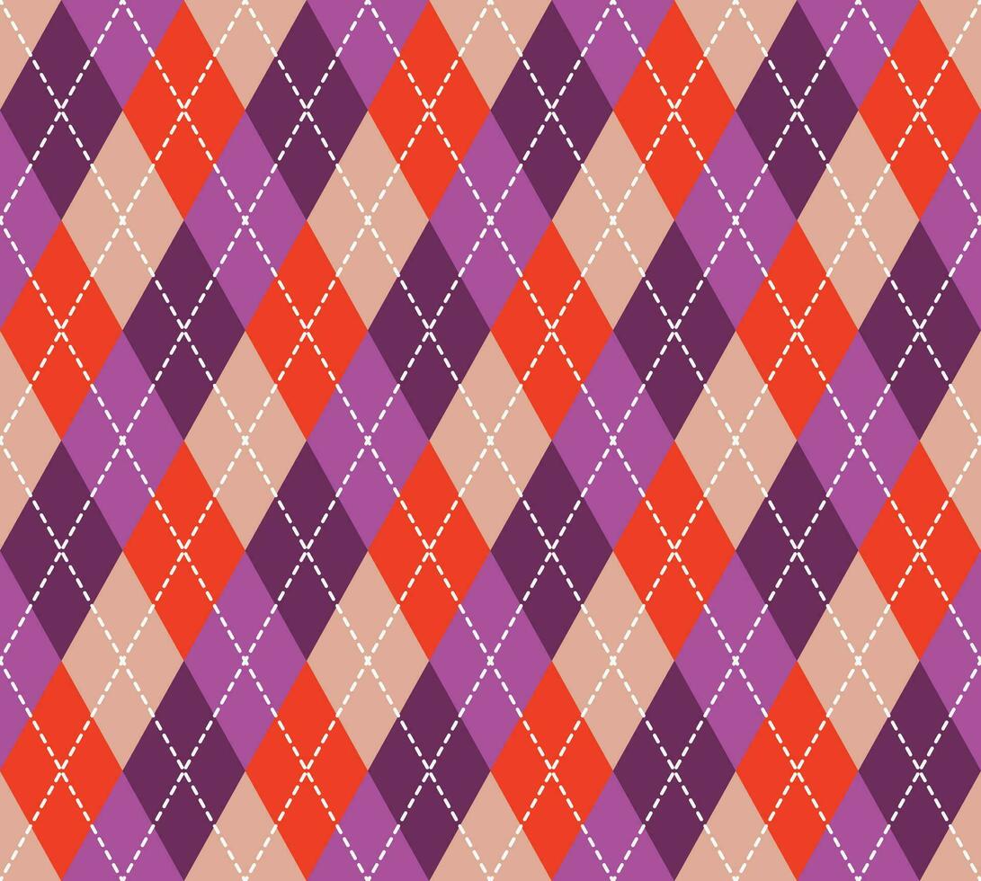 Argyle Pattern geometric, argyle background vector