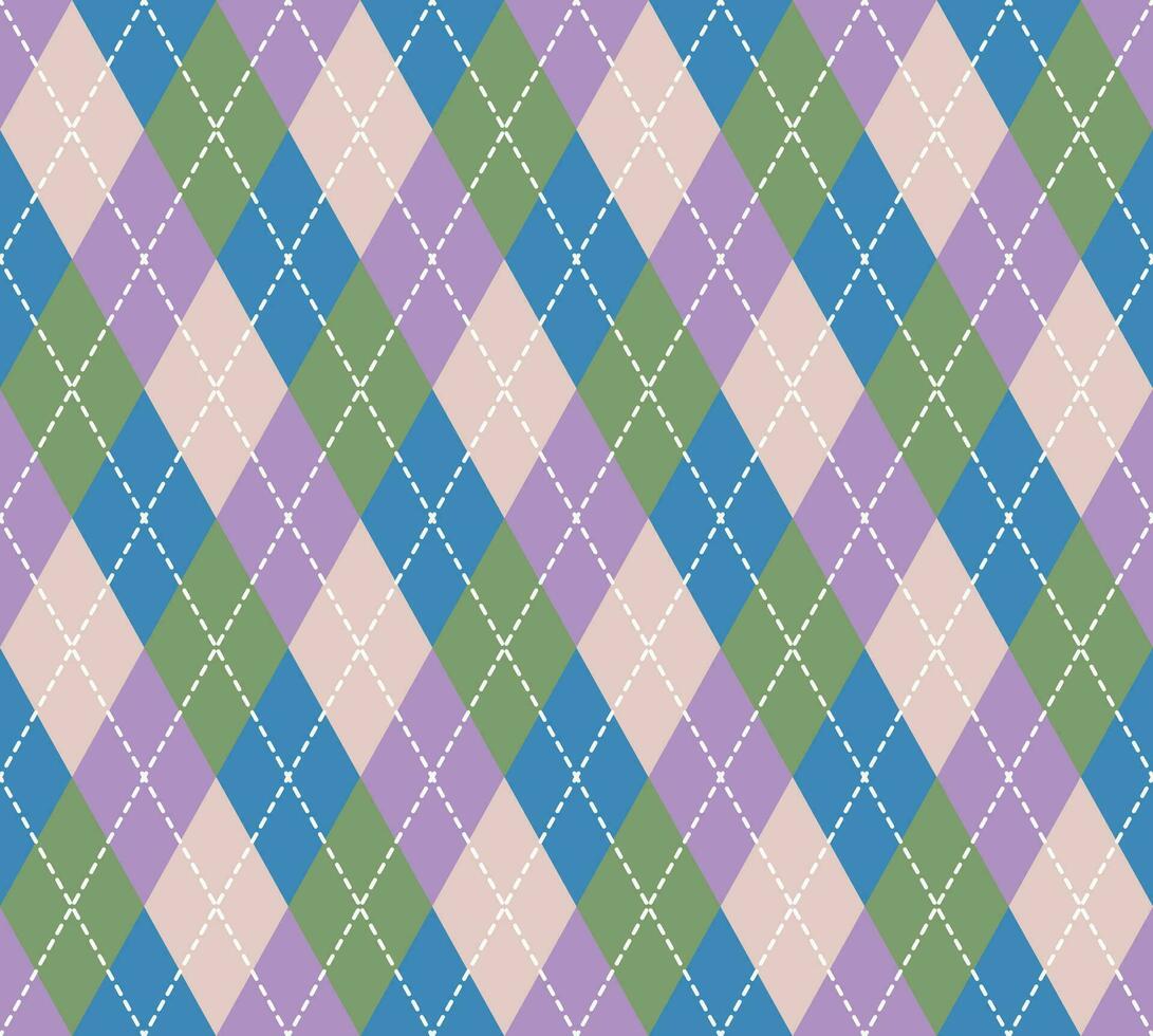 Argyle Pattern geometric, argyle background vector