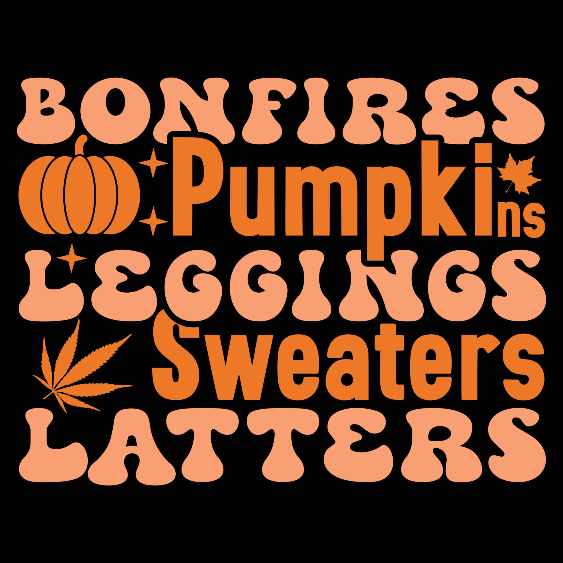 Pumpkin Leggings