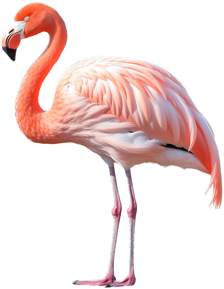 Flamingo png mit ai generiert.