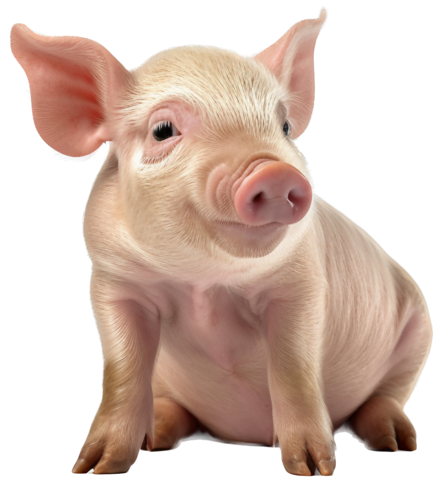 porc png avec ai généré.