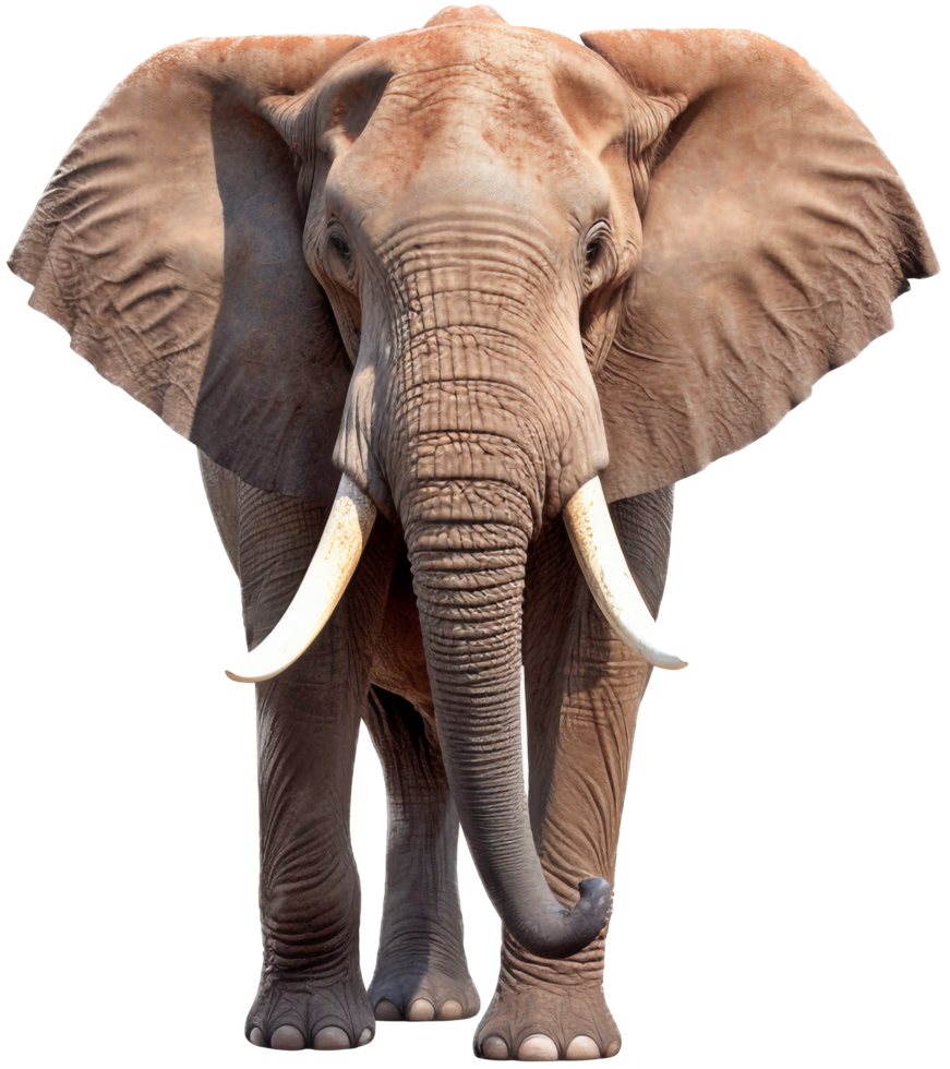 elefante png con ai generato.