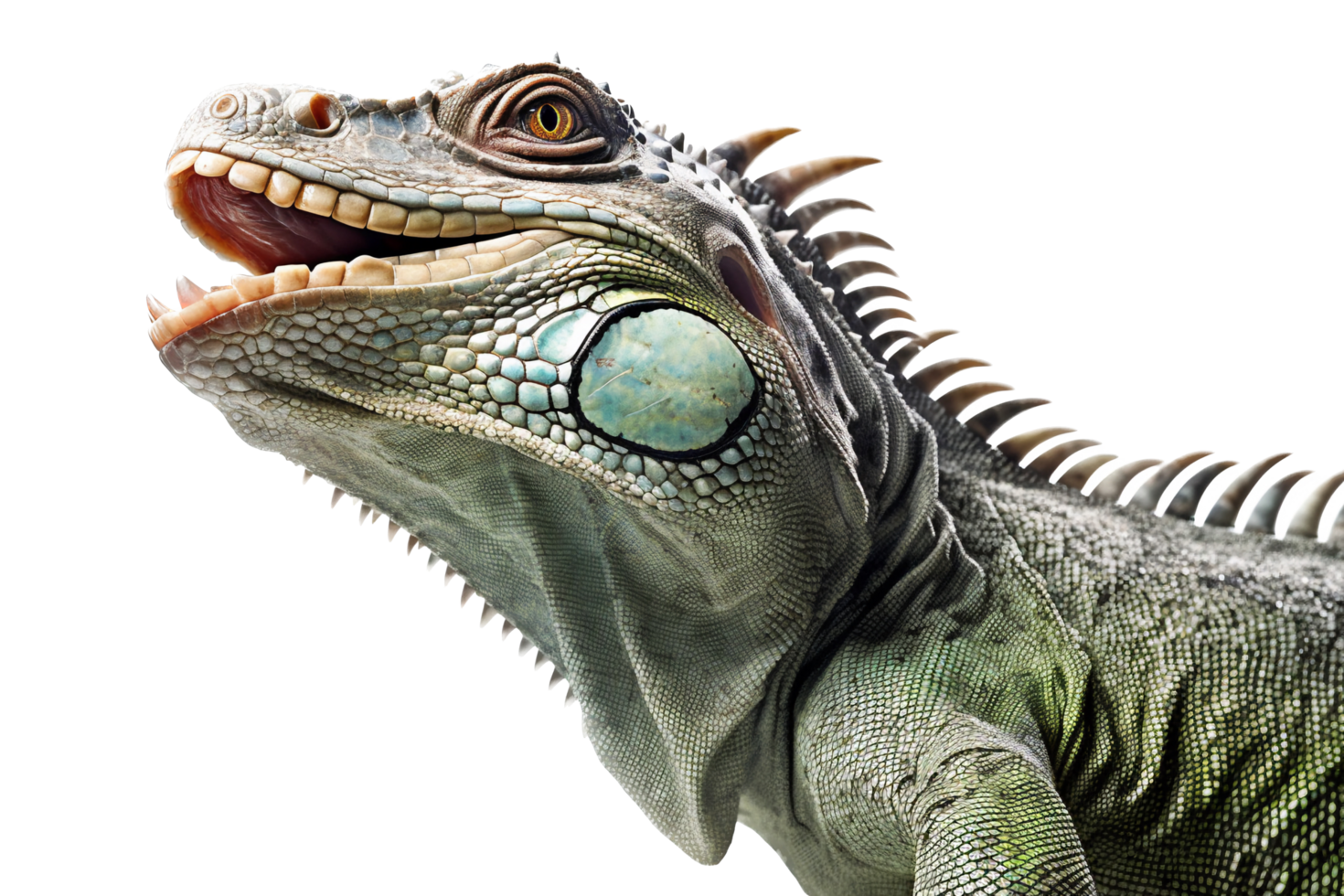 iguana png con ai generato.