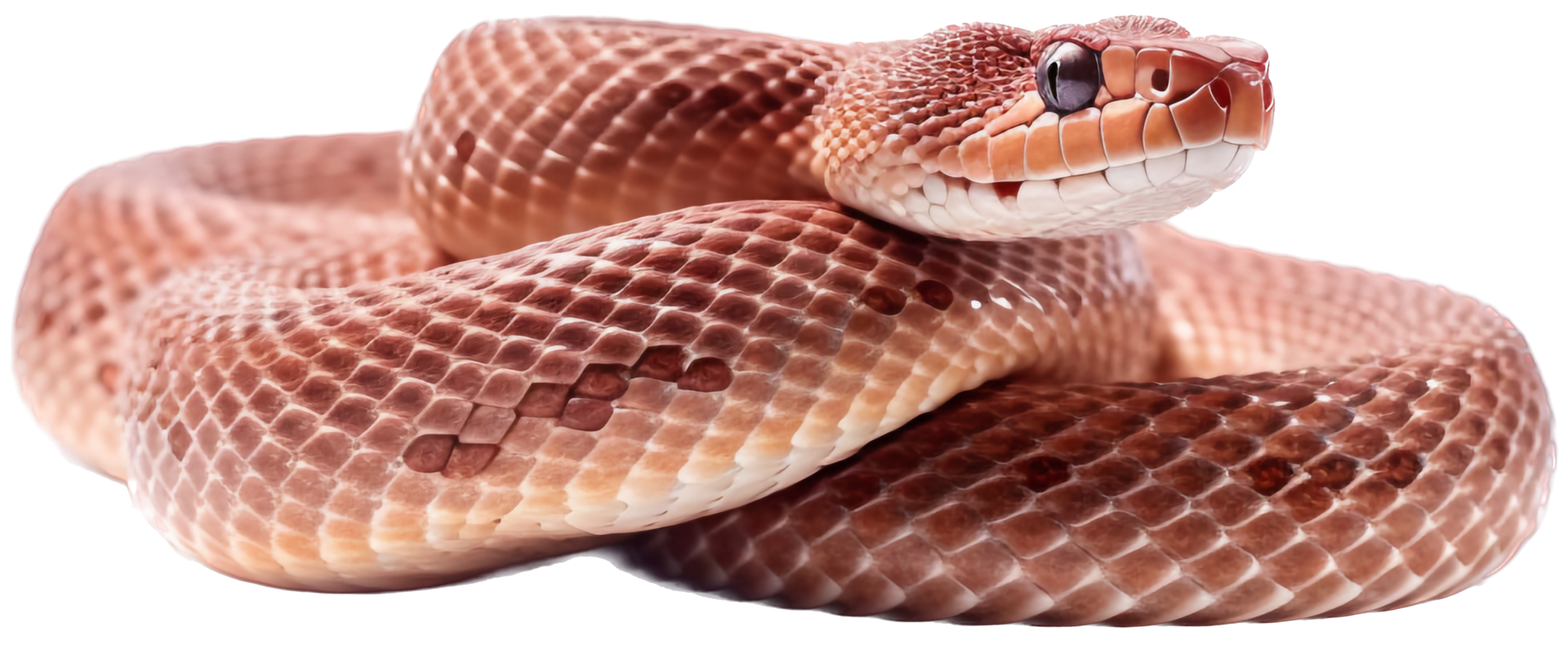 Snake png with AI generated.
