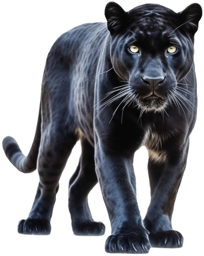 Panther png mit ai generiert.