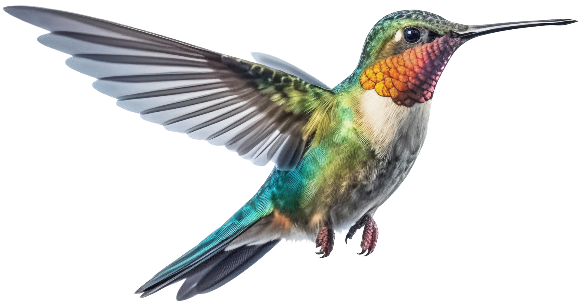 colibrí png con ai generado. 24705098 PNG