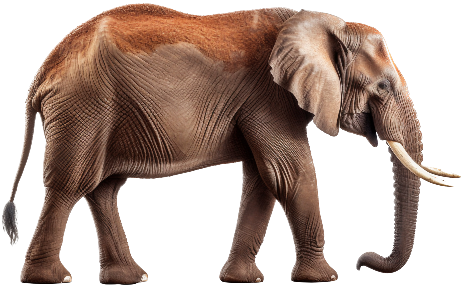 elefant png med ai genererad.