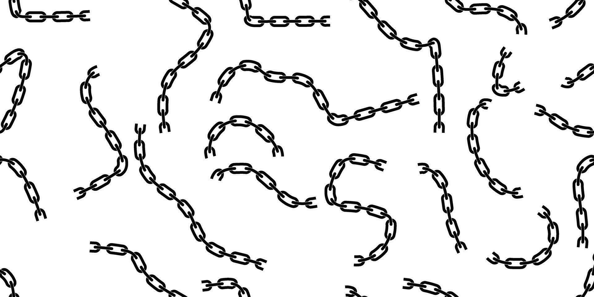 black white chain chainlink seamless pattern vector