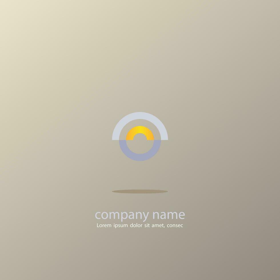 logo icon design letter C monogram luxury graphic semicircular shape blue baby elegant simple attractive for company eps 10 vector