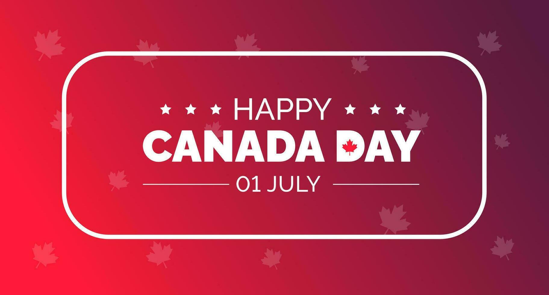 contento Canadá día antecedentes o bandera diseño modelo celebrado en 1 julio. Canadá independencia día antecedentes. vector