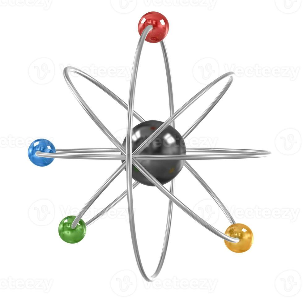 Orbital Model of Atom photo