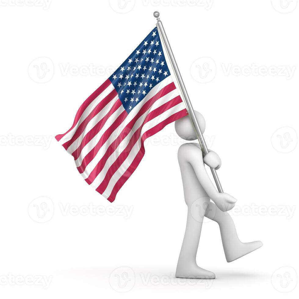 Flag of the United States photo