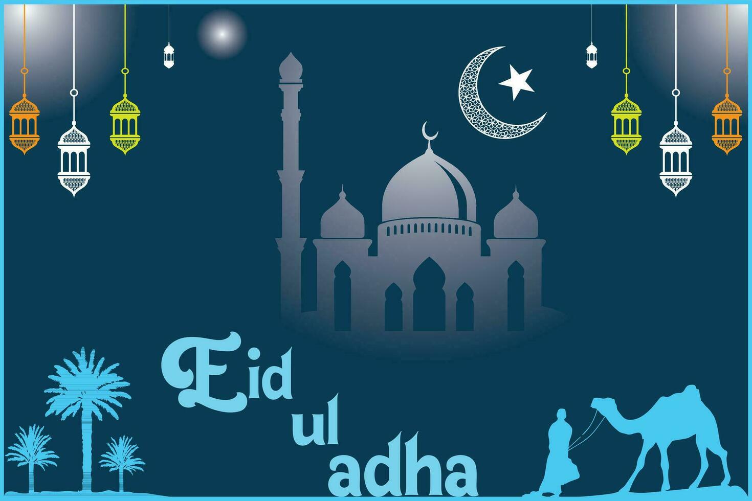 eid ul adha plantilla, eid ul adha bandera, eid ul adha vector archivo, eid ul adha eps archivo