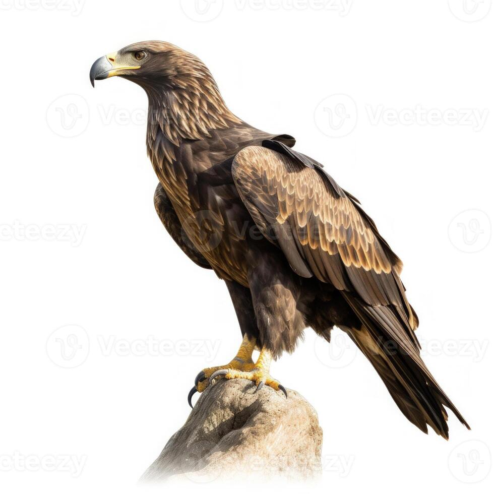 Eagle Bird Isolated. Illustration AI Generative photo