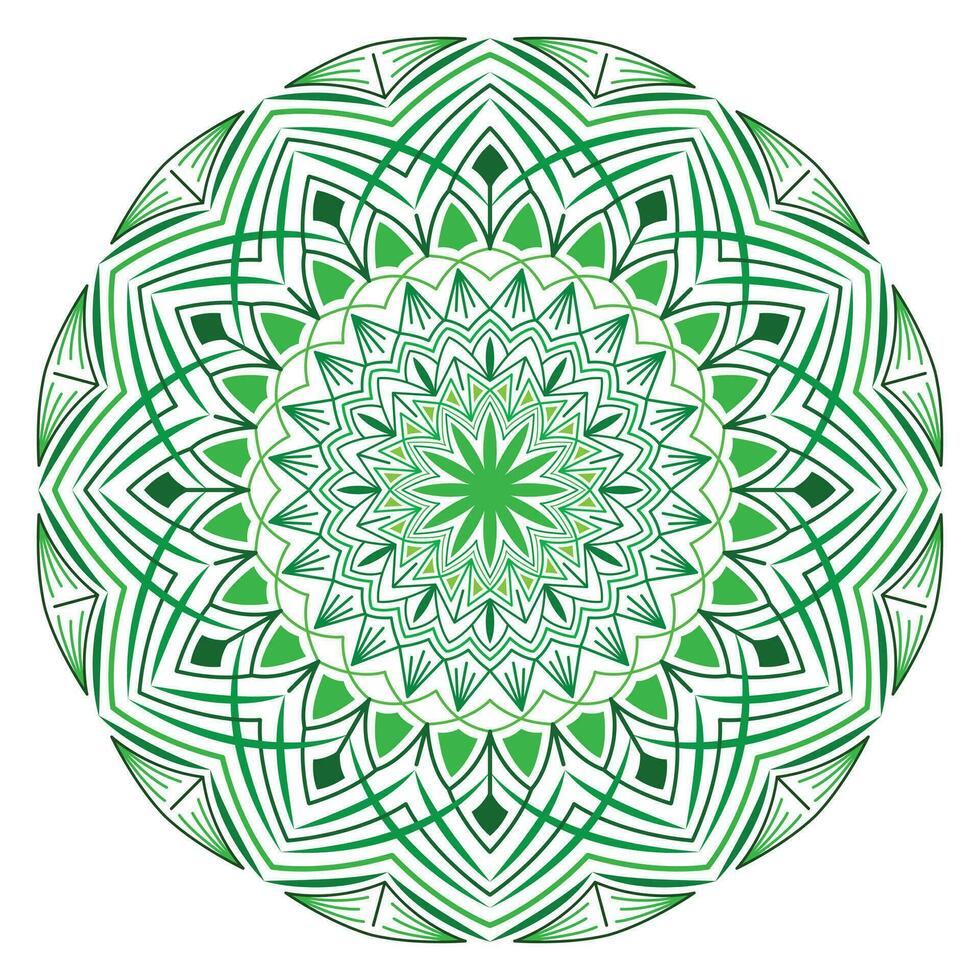 Mandala Design Template vector