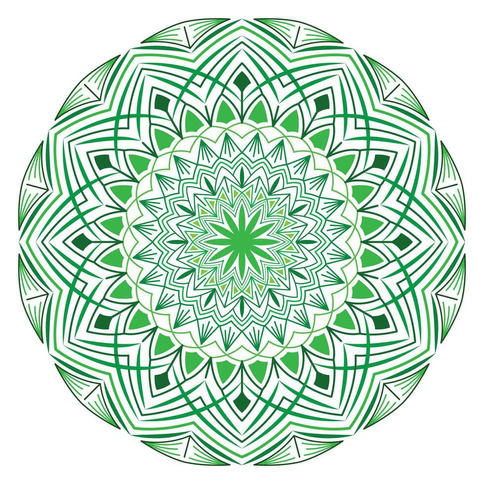 plantilla de diseño de mandala vector