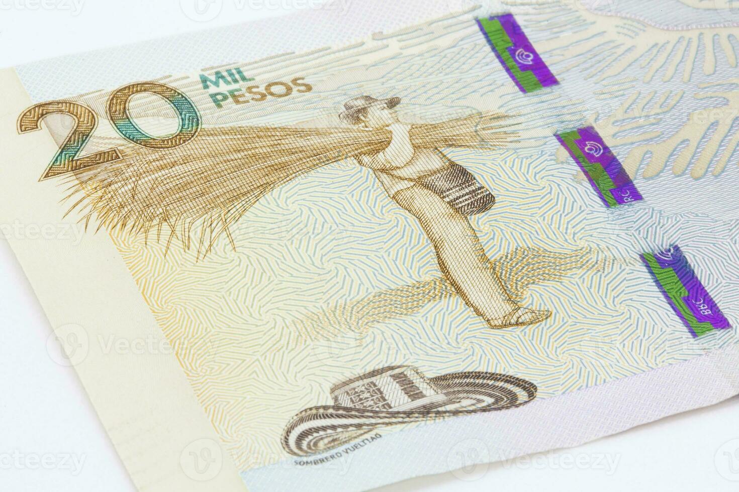 Twenty Thousand Colombian Pesos Bill Issued On 2016 24707818 Stock twenty-thousand-colombian-pesos-bill-issued-on-2016-24707818-stock
