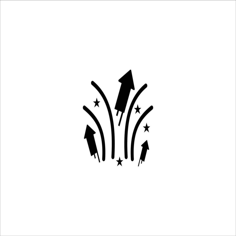 firecrackers icon vector illustration. lit on certain celebrations