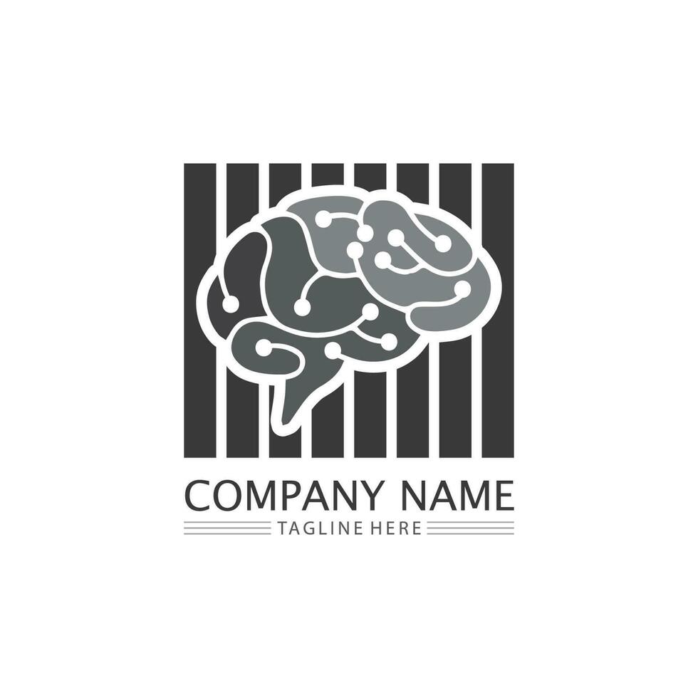 Health Brain vector illustration