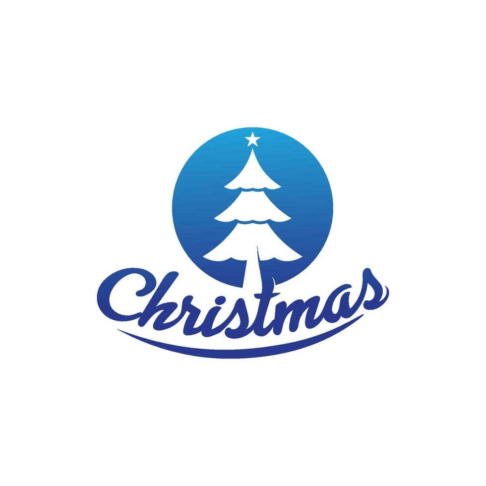 Navidad logo y símbolo ilustración imagen icono vector diseño y símbolo