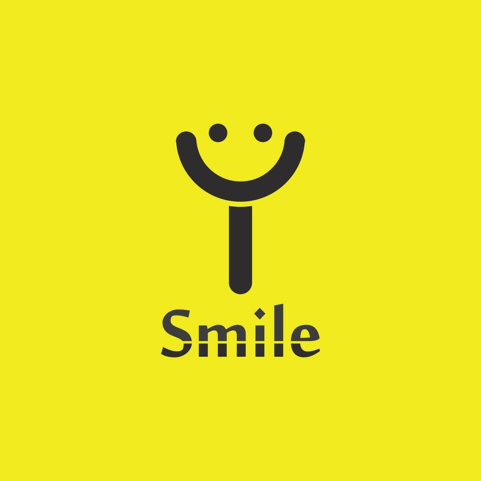 smile icon, smile, logo vector design happy emoticon Business, funny design and vector emoji happiness