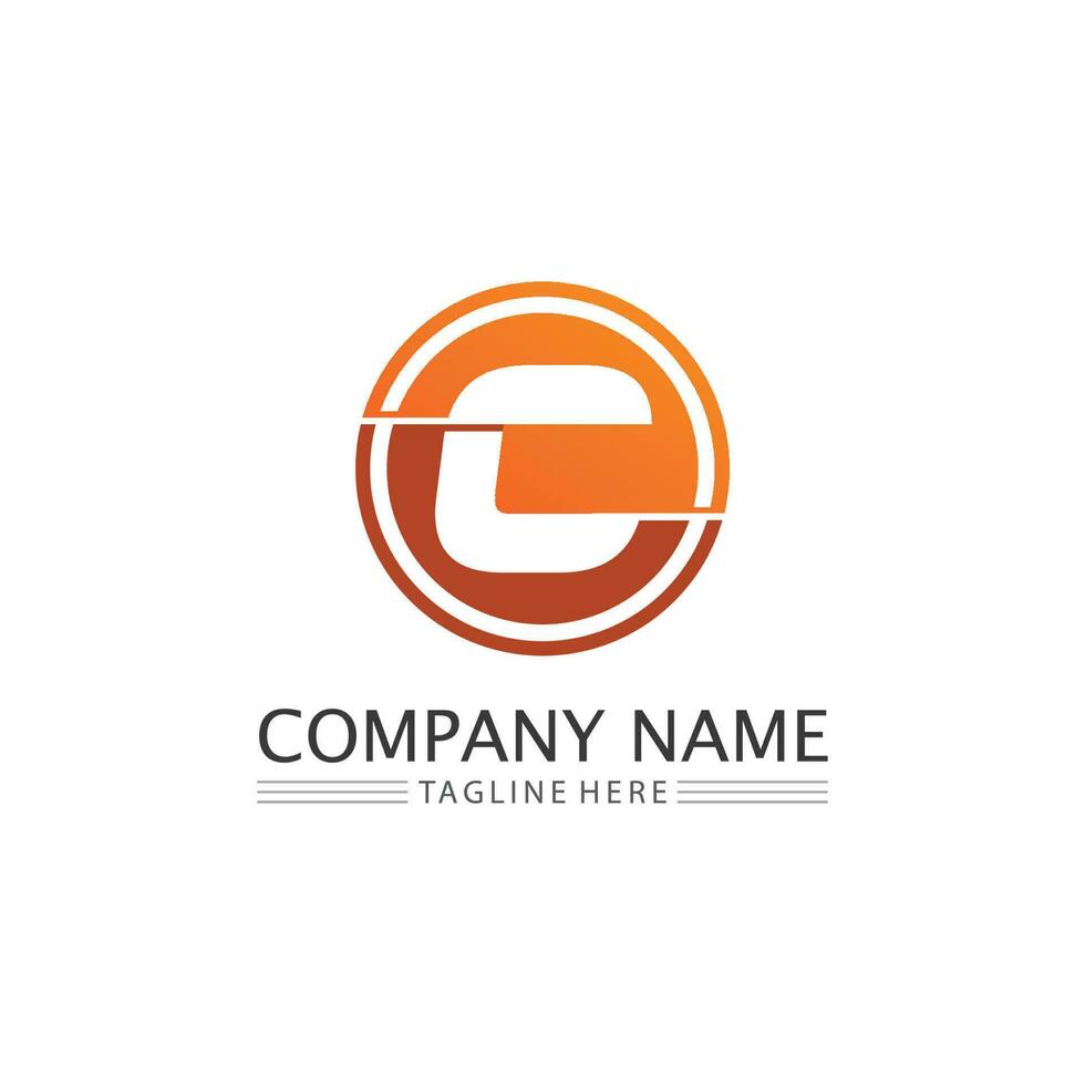 C logo for Vitamin and font C letter Identity and design business vector