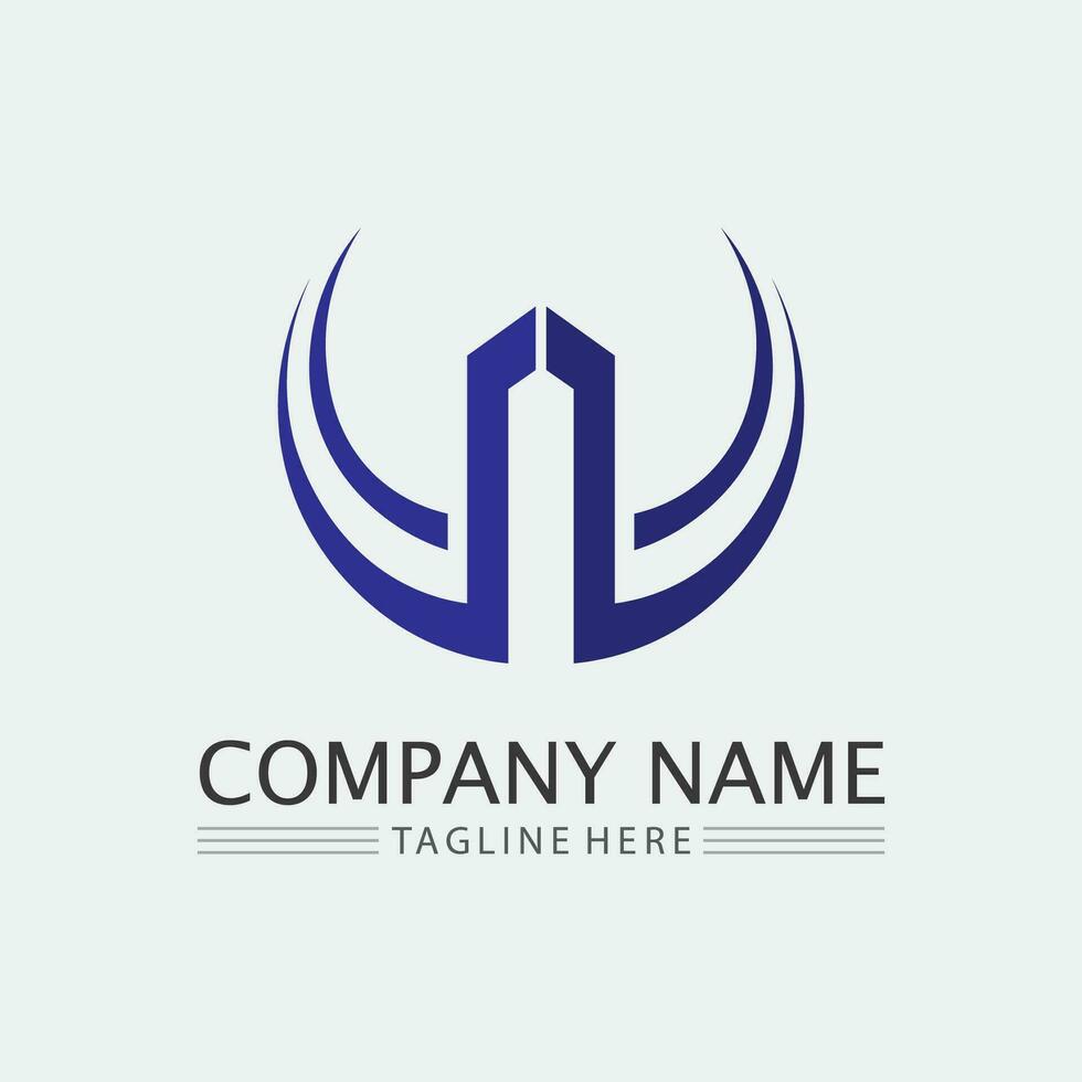 Business icon and logo design vector graphic