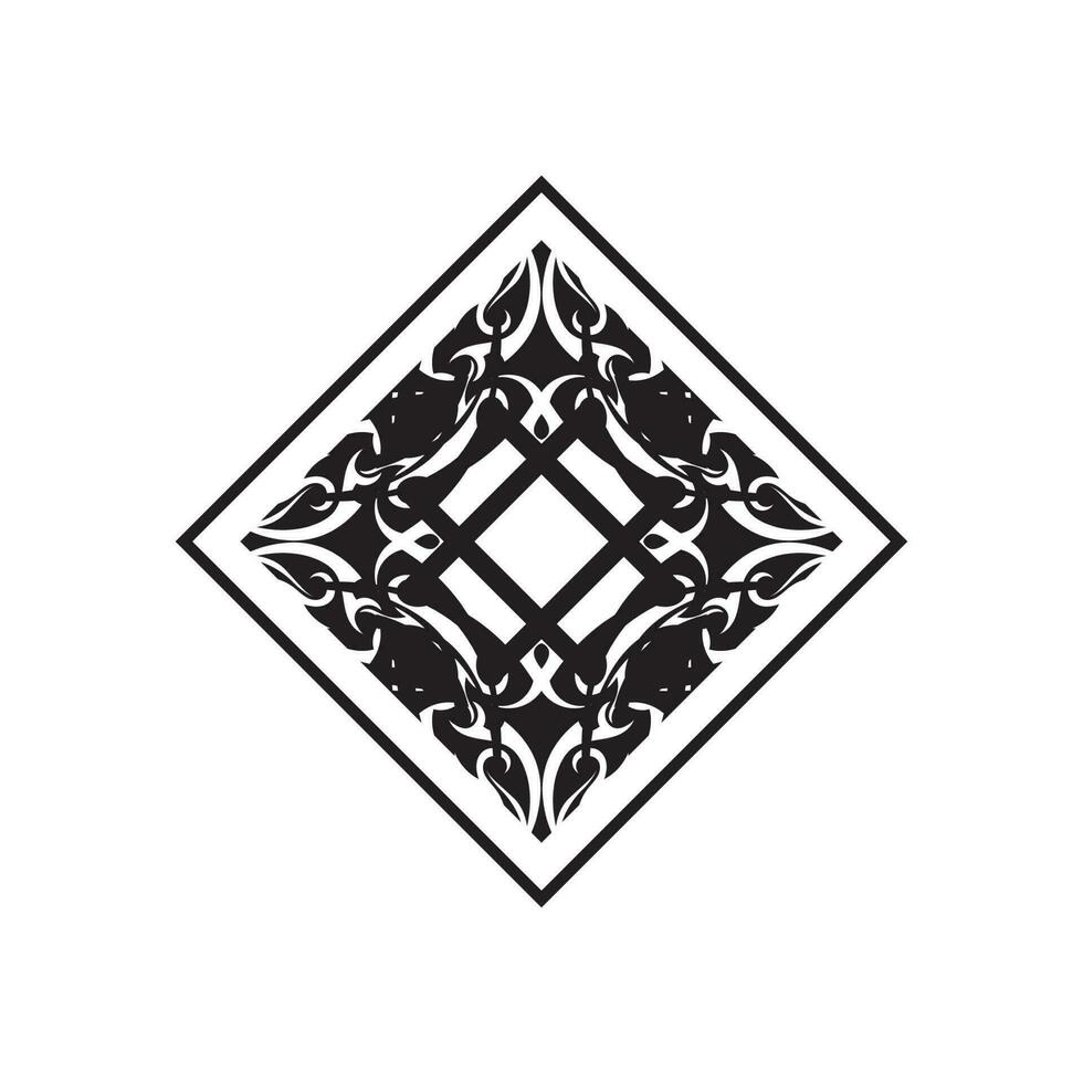 tribal ethnic tattoo icon vector illustration design logo
