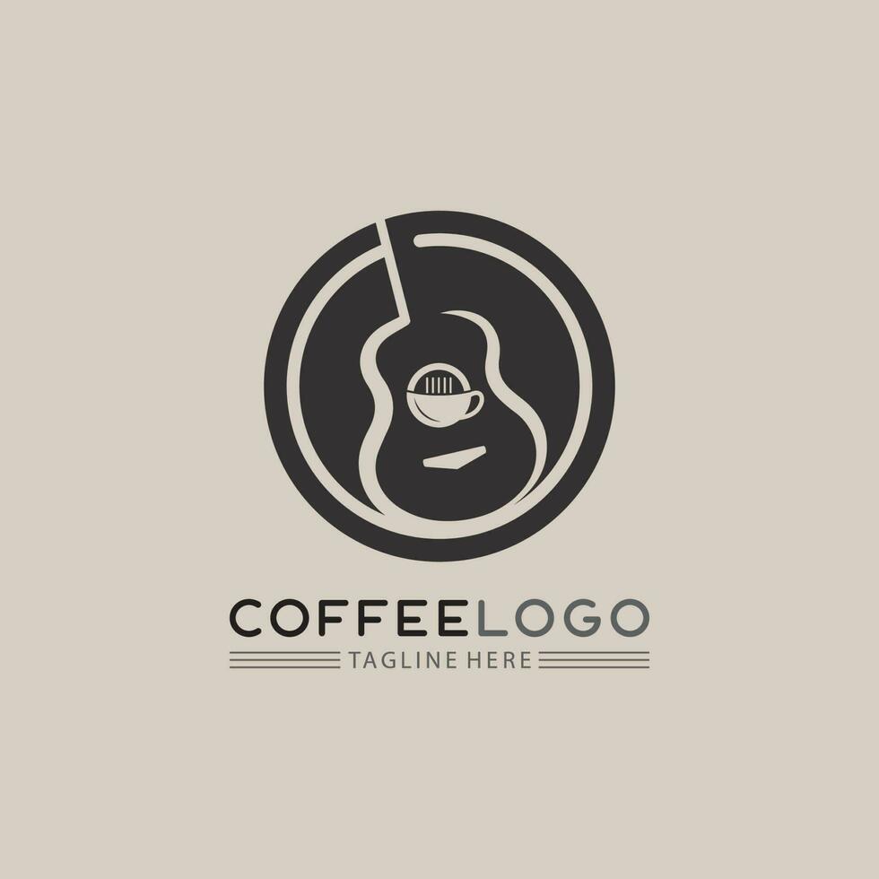 Coffee cup Logo Template vector