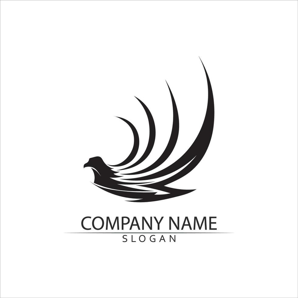 Falcon Logo Template vector