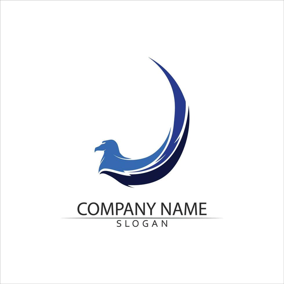 Falcon Logo Template vector