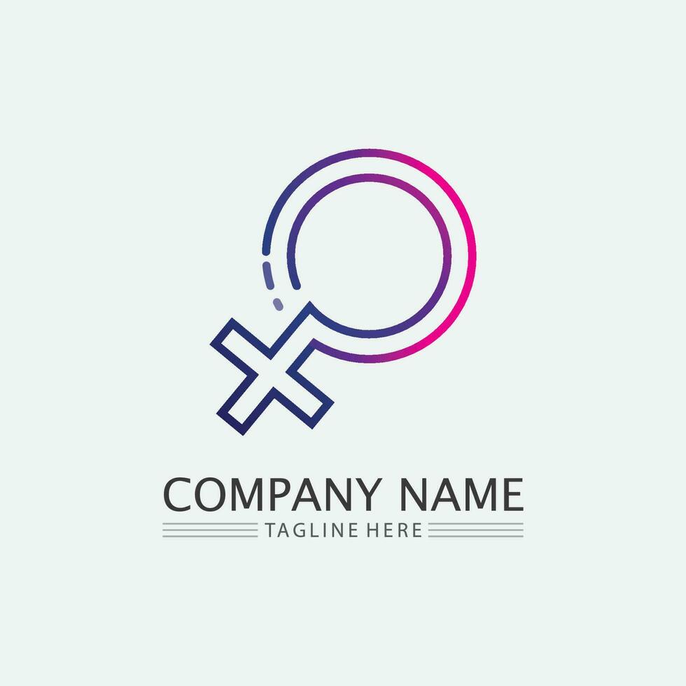 Break The Science Bias and International Women's Day design graphic, vector, Women illustration vector