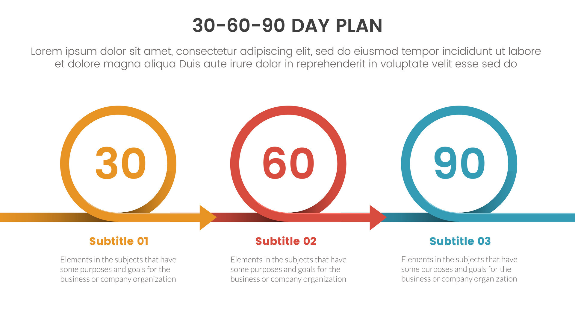 30 60 90 Day Plan Management Infographic 3 Point Stage Template With 30-60-90-day-plan-management-infographic-3-point-stage-template-with