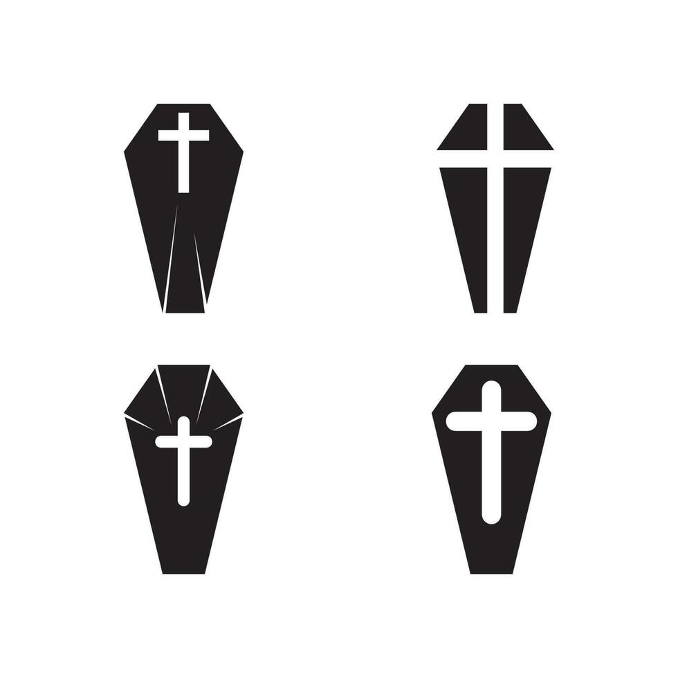 Cross and christ logo and vector