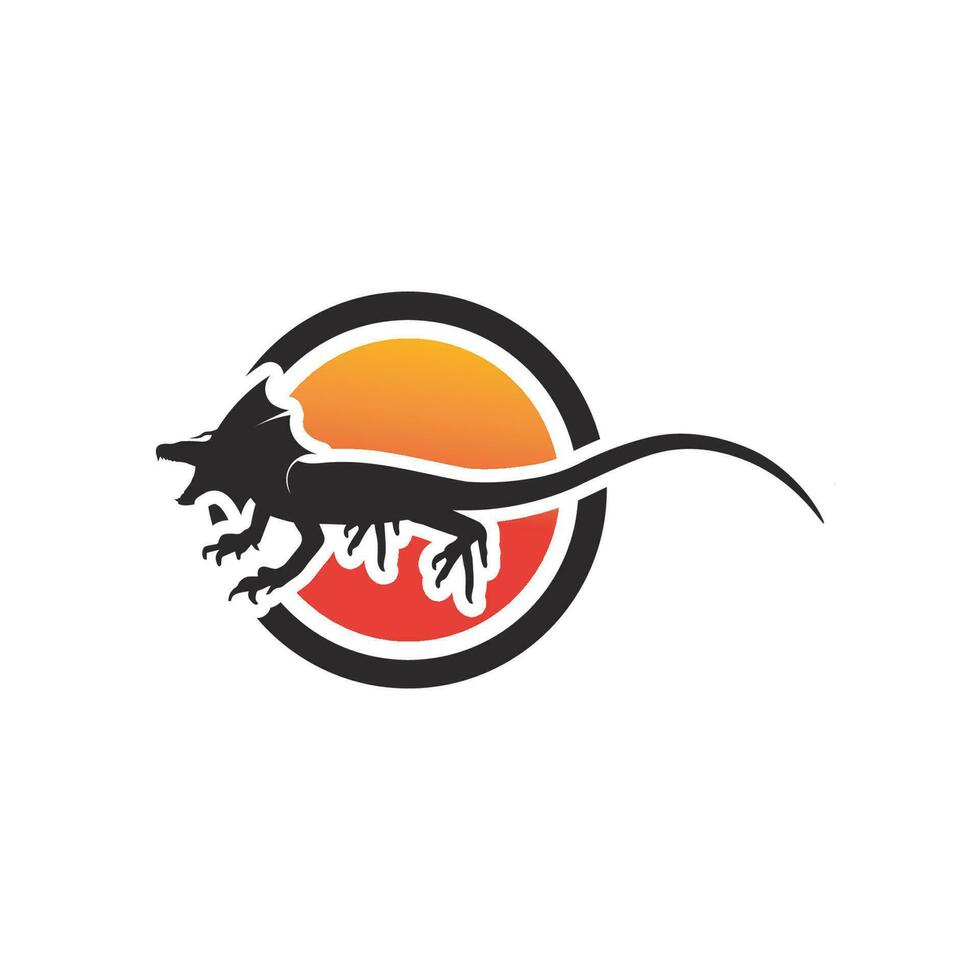 animal vector lizard salamander gecko crocodile and reptiles design logo