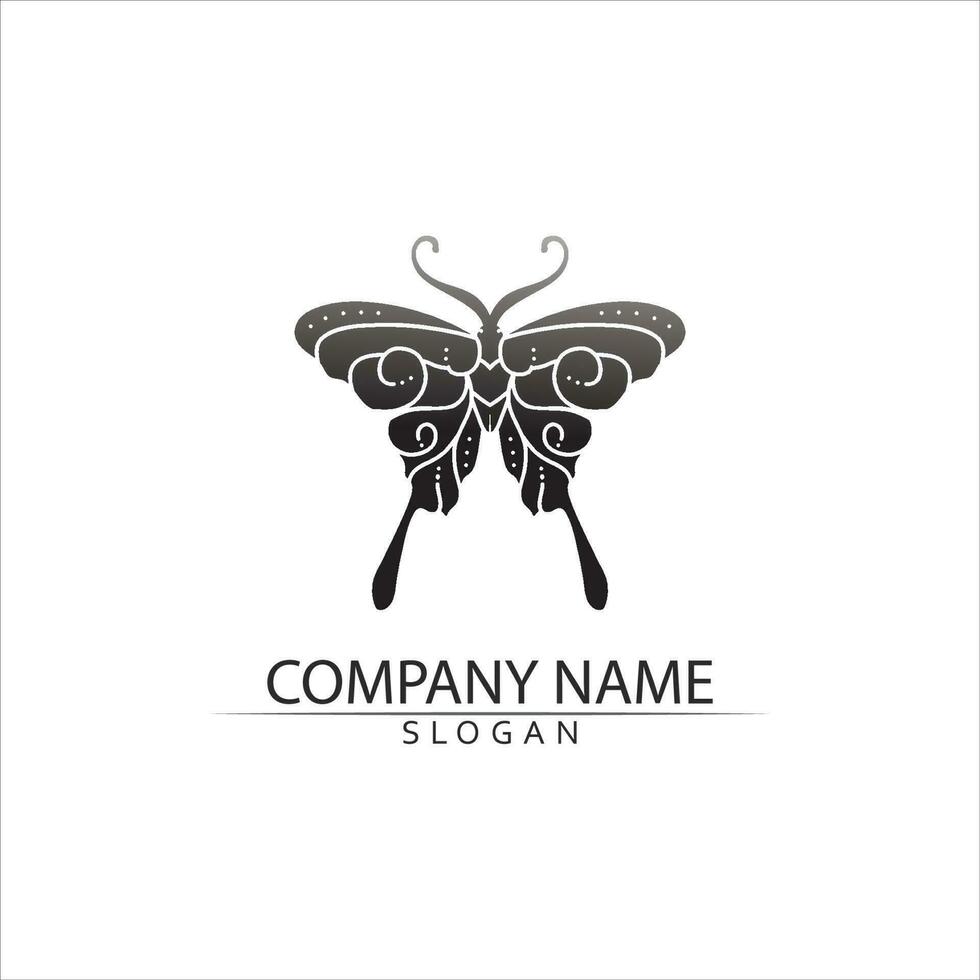 Beauty Butterfly icon design vector