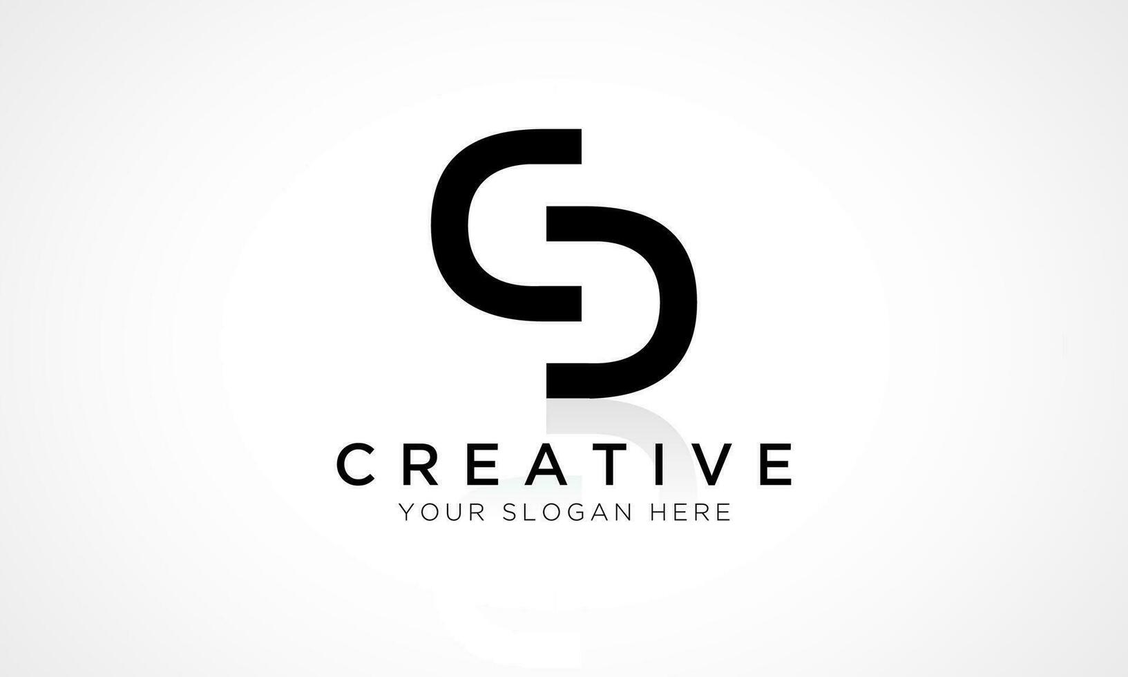 CC Letter Logo Design Vector Template. Alphabet Initial Letter CC Logo Design With Glossy Reflection Business Illustration.