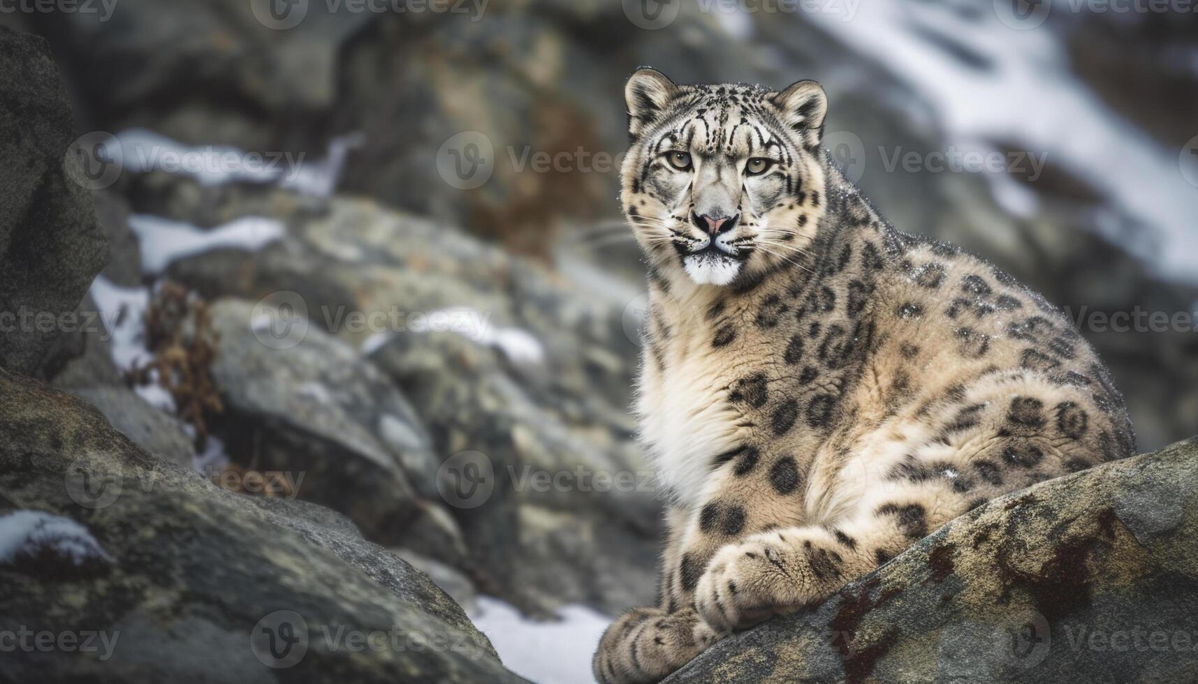 majestuoso Bengala Tigre mirando a cámara en bosque generativo ai foto