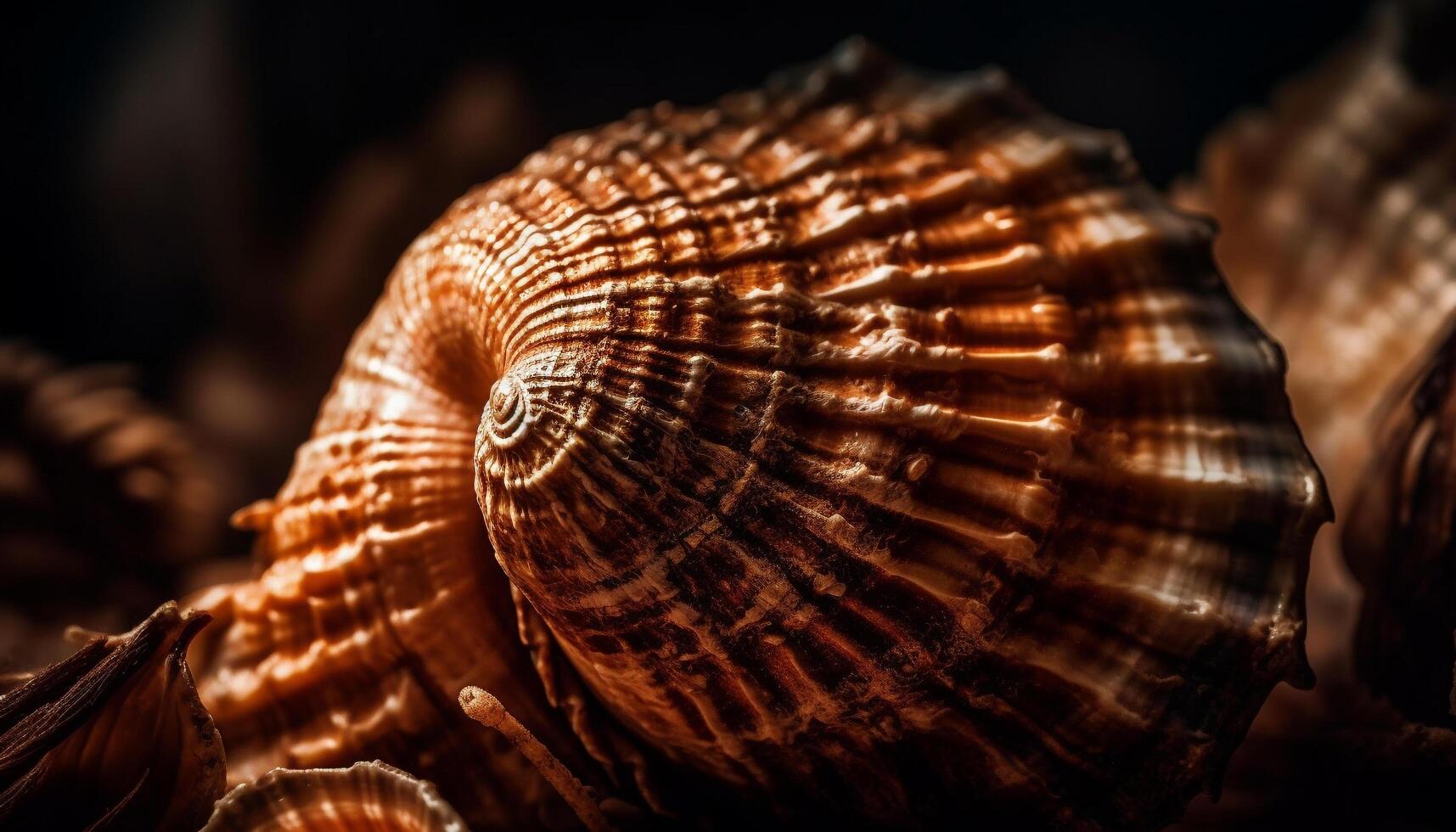 Sea life collection showcases beauty in nature generated by AI photo