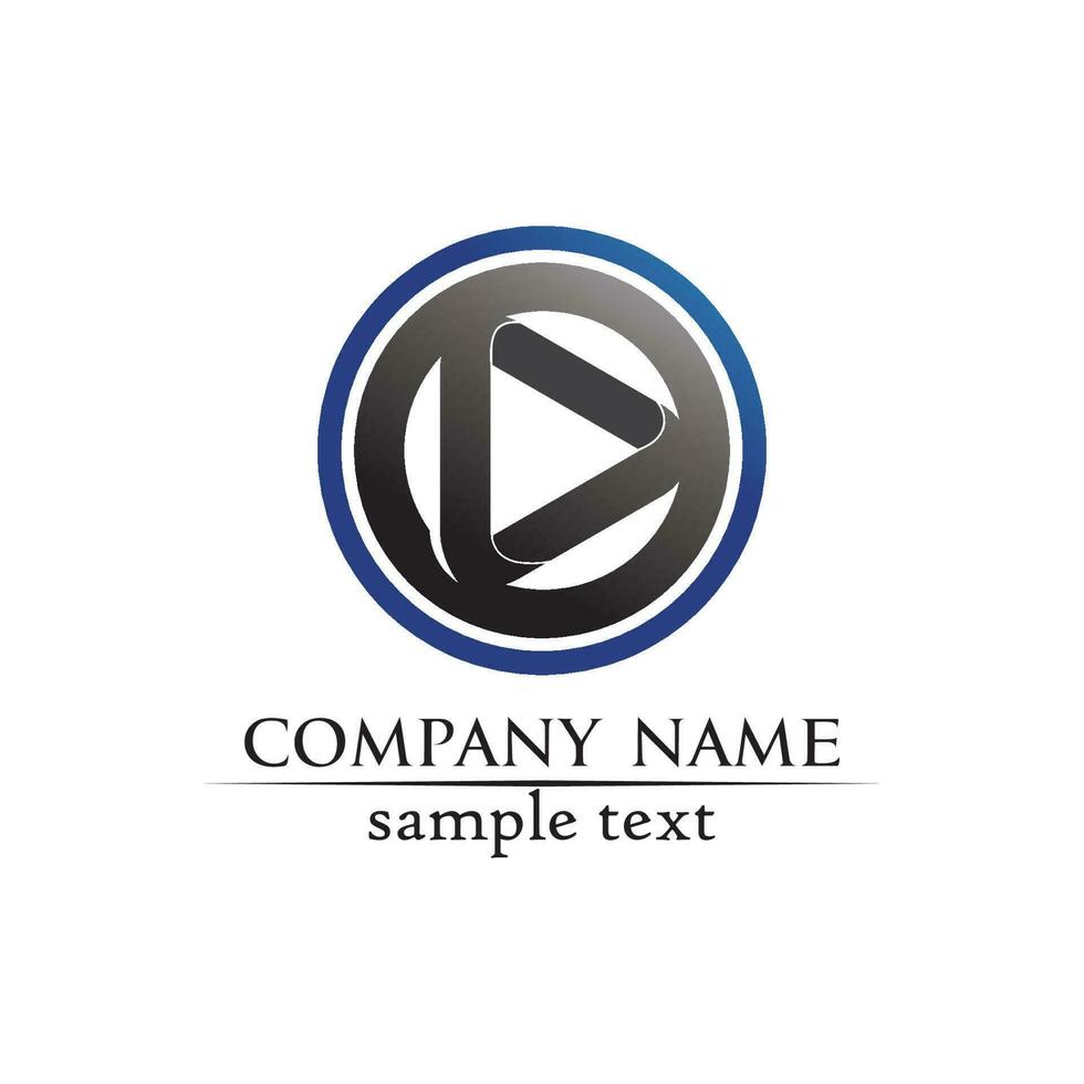 Arrows vector illustration icon Logo Template design technology