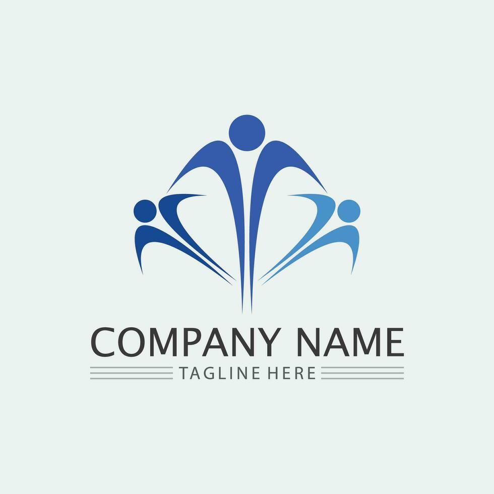 Business icon and logo design vector graphic