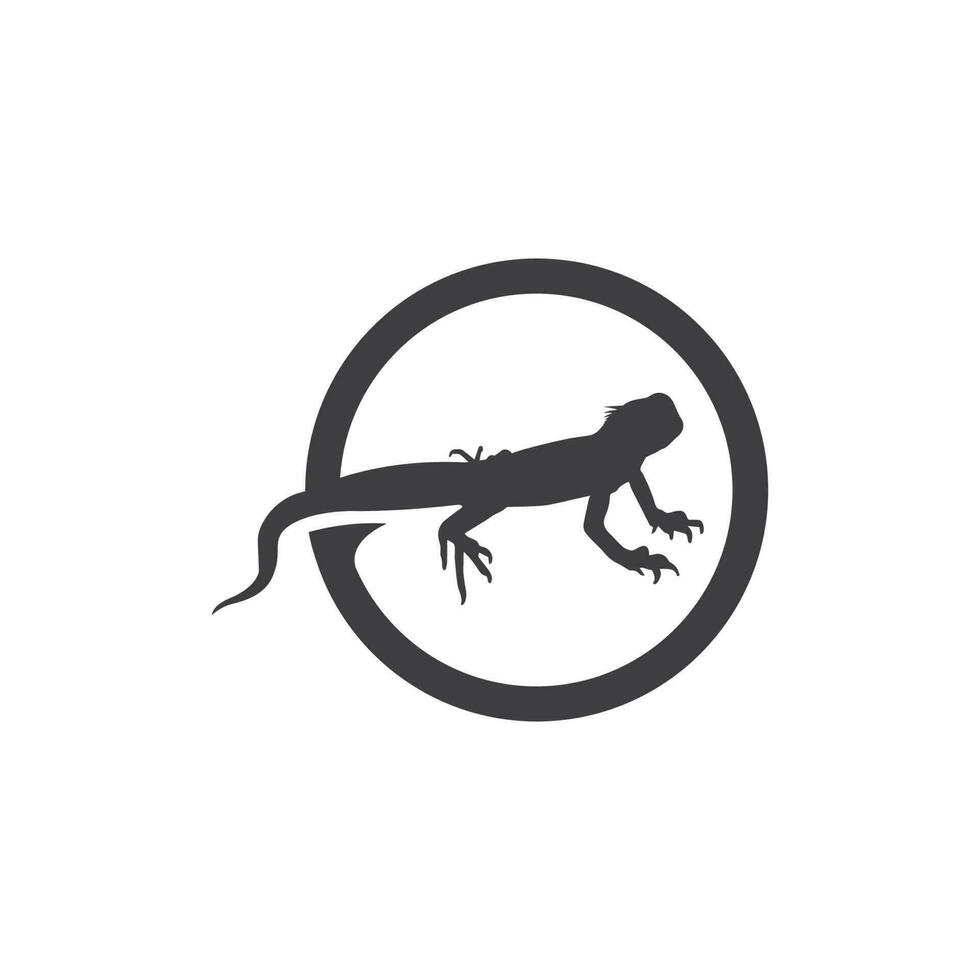 animal vector lagarto salamandra gecko cocodrilo y reptiles diseño logo