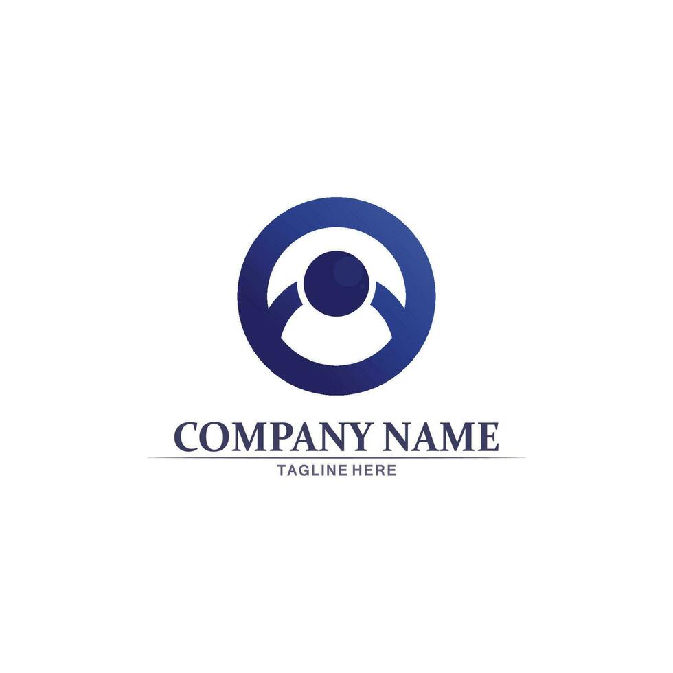 People logo, Team, Succes people work, Group and Community, Group Company and Business logo vector and design Care, Family icon Succes logo