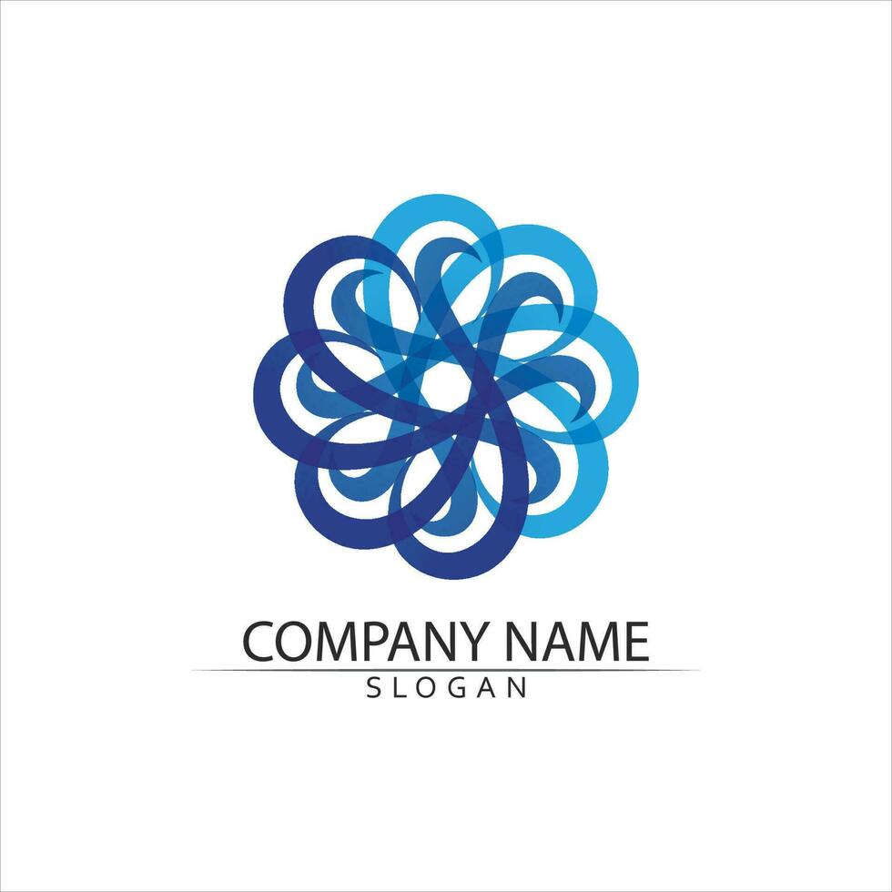 Water drop Logo Template vector